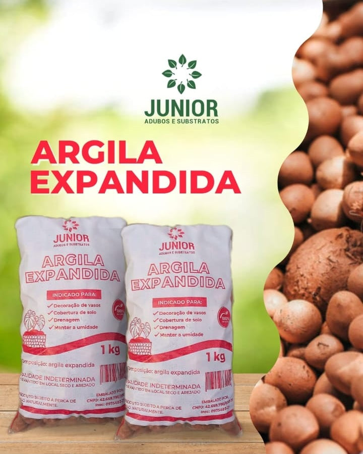 ARGILA EXPANDIDA – Pacote 1 KG