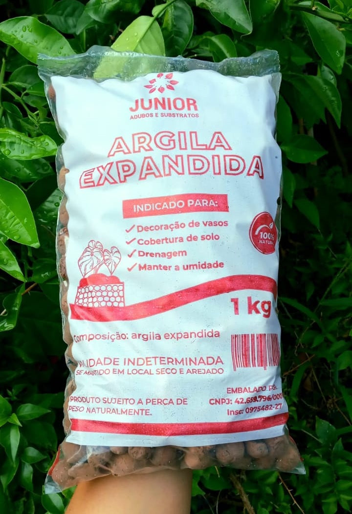 ARGILA EXPANDIDA – Pacote 1 KG