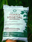 TERRA VEGETAL ADUBADA – Pacote 3 KG