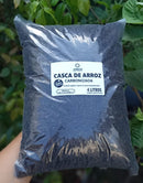 CASCA DE ARROZ CARBONIZADA – Pacote 4 Litros