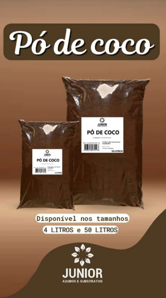 PÓ DE COCO – Pacote 100 Litros